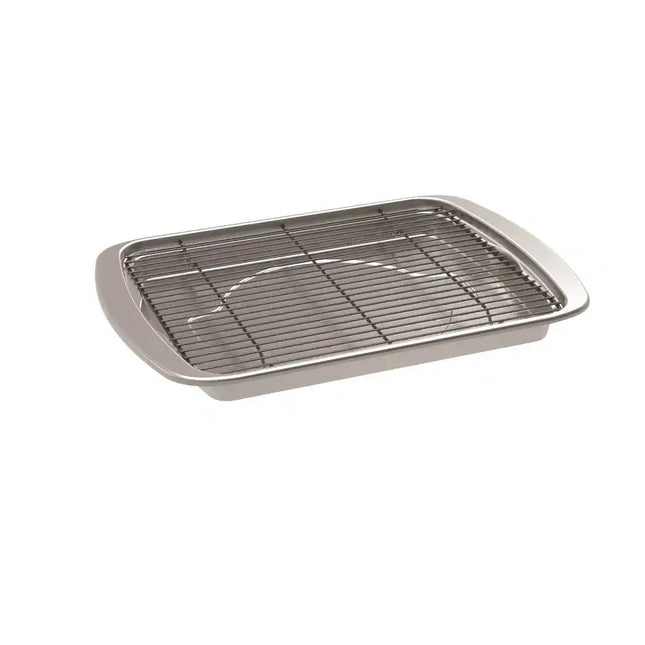 Oven Crisp Baking Pan with Rack – Nonstick Baking & Roasting Set