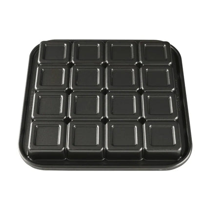 Pro-Cast Brownie Bites Pan Black Nonstick Mini Brownie Baking Tray