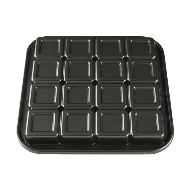 Pro-Cast Brownie Bites Pan Black Nonstick Mini Brownie Baking Tray
