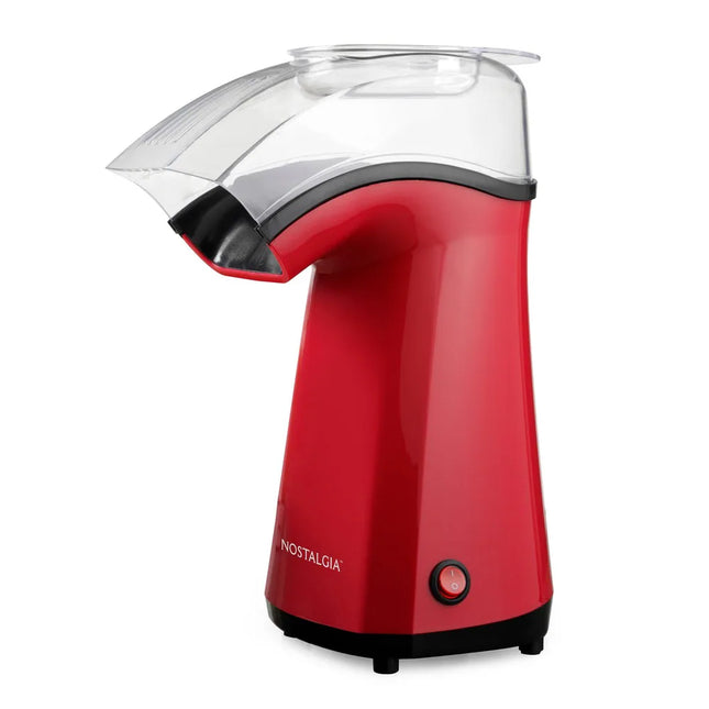 16-Cup Air Pop Popcorn Maker Red Hot Air Oil-Free Popcorn Machine