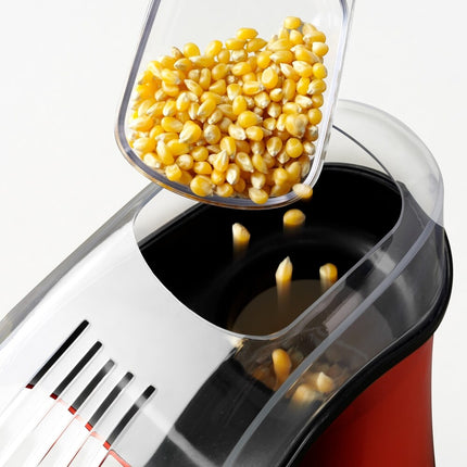 16-Cup Air Pop Popcorn Maker Red Hot Air Oil-Free Popcorn Machine