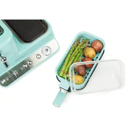 Aqua Retro 3-in-1 Breakfast Station – CLBS3AQ Multi-Use Appliance