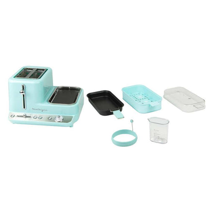 Aqua Retro 3-in-1 Breakfast Station – CLBS3AQ Multi-Use Appliance