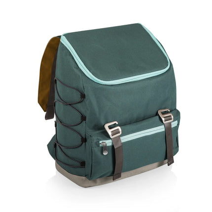On The Go Traverse Cooler Backpack Heathered Gray Insulated Picnic Travel