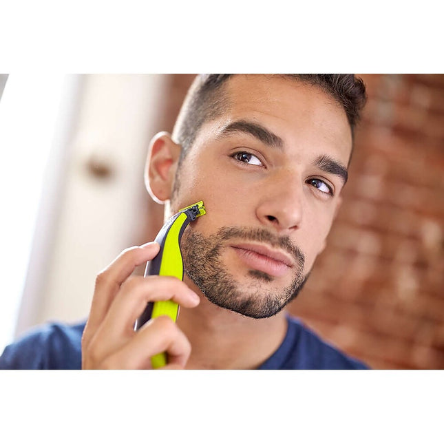 2 Pack One Blade Replacement Blades for Beard and Body Grooming Trimmer