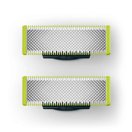 2 Pack One Blade Replacement Blades for Beard and Body Grooming Trimmer