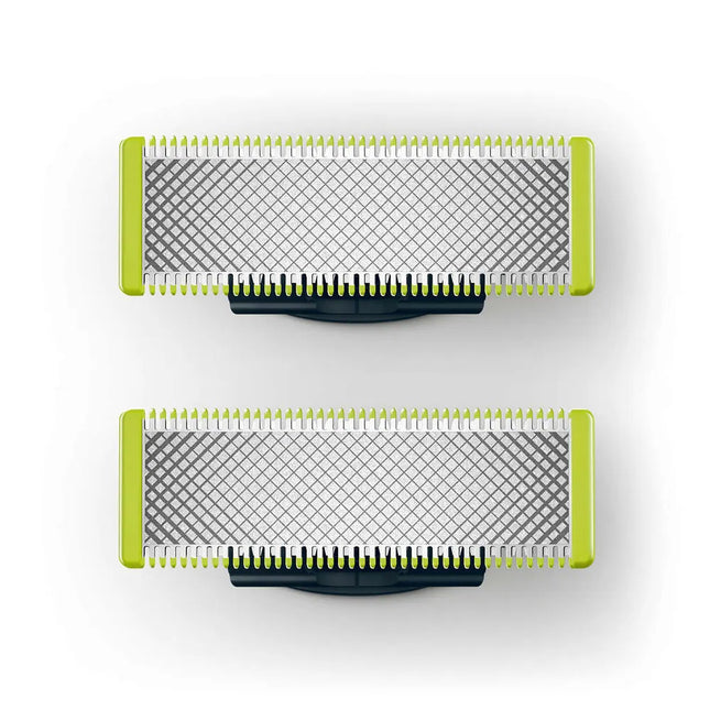 2 Pack One Blade Replacement Blades for Beard and Body Grooming Trimmer