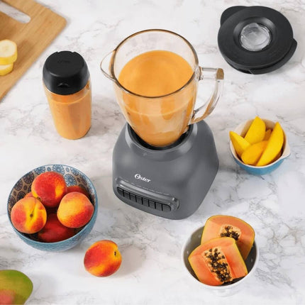 8-Speed Blender Glass Jar with 20oz Blend-n-Go Travel Cup Kitchen Use