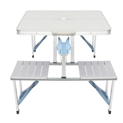 Outdoor Folding Camping Table and Chair Set Family Picnic Portable Kit