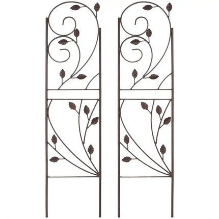Set of 2 Plant Support Trellis for Outdoor Garden Vegetables and Climbing Plants