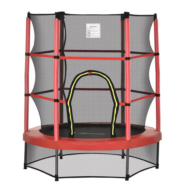 5-Foot Kids Trampoline with Net – Safe Indoor & Outdoor Play, Ages 3-6