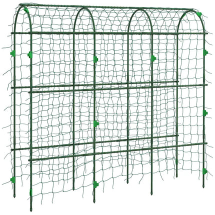6' Tall Cucumber Trellis – A-Frame Arch for Climbing Outdoor Plants