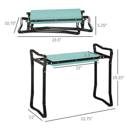 Garden Kneeler with Seat – Foldable, Soft Foam Padded, Easy Storage