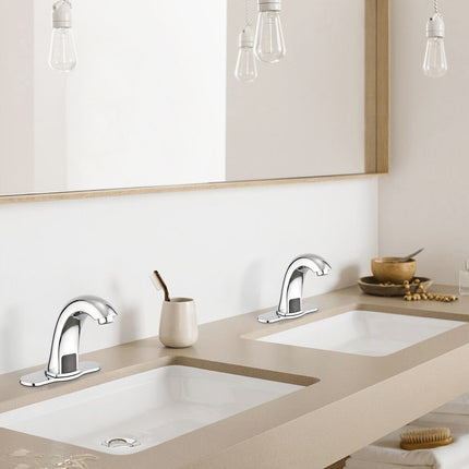 Automatic Sensor Touchless Sink Faucet – Smart Bathroom Mixer Tap