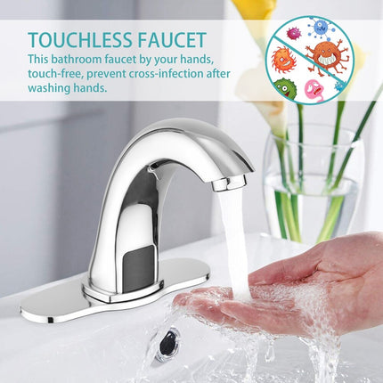 Automatic Sensor Touchless Sink Faucet – Smart Bathroom Mixer Tap