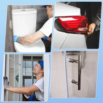 Flat Plastic Washers – Clear Grommets for Automotive & Bathroom Hardware