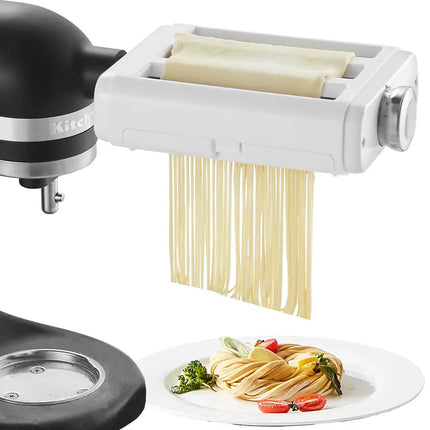 KitchenAid Pasta Attachment – Stainless Steel Roller & Cutter Set