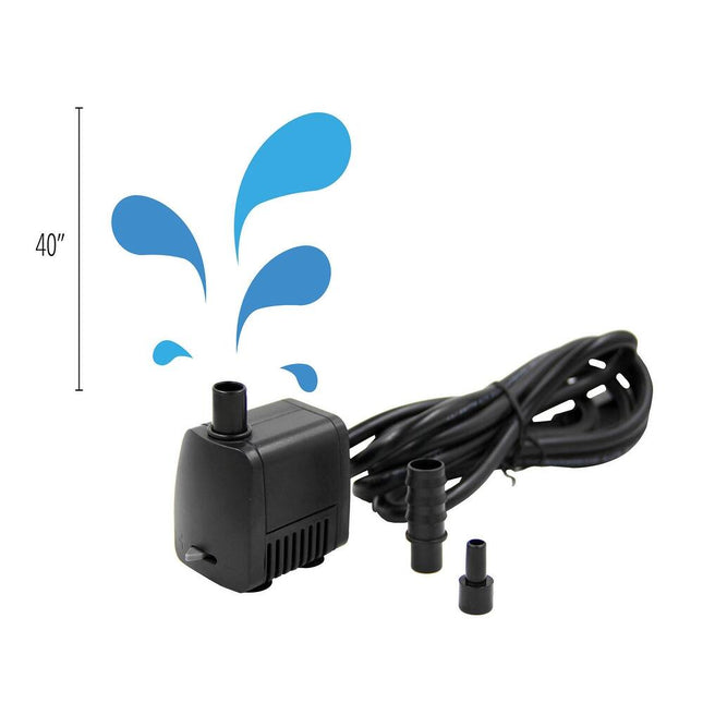 Water Pump 119 GPH YH-707MIX Submersible Mini Pump for Aquarium Fountain