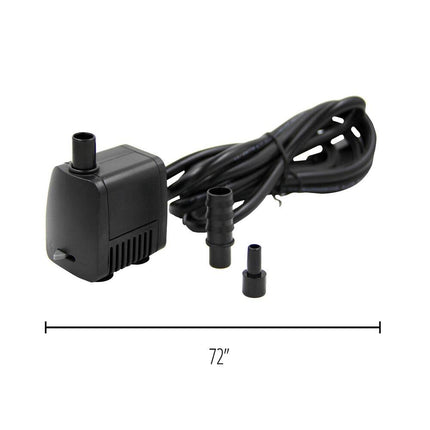 Water Pump 119 GPH YH-707MIX Submersible Mini Pump for Aquarium Fountain