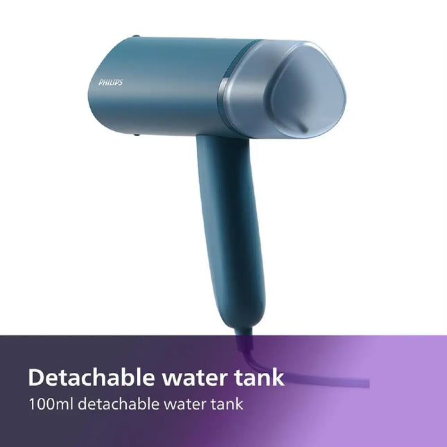 3000 Series Handheld Travel Steamer Blue Portable Clothes Steamer