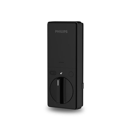 Smart Biometric Deadbolt Lock with Palm Scan, Matte Black