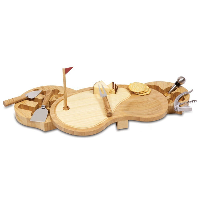 Picnic Time Sand Trap Cutting Board Set – Portable & Durable