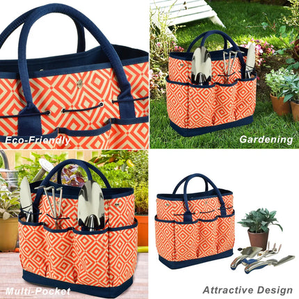 Diamond Collection Garden Tool Tote Bag for Home and Outdoor Use