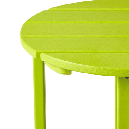 Altura 18" Round Side Table – Eco-Friendly, All-Weather Durable