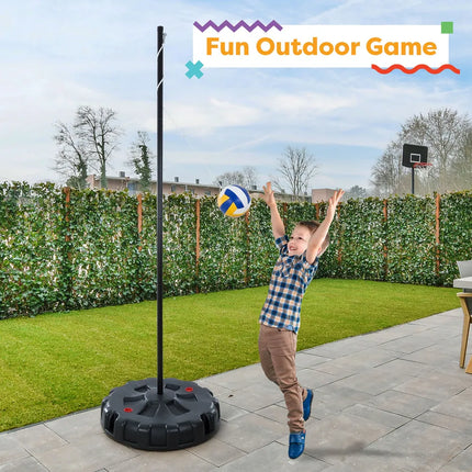 Portable Tetherball Complete Outdoor Game Set for Kids and Adults