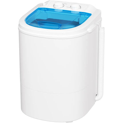 Portable Washing Machine 5.5 LBS Single Tub Mini Compact Laundry Washer Blue