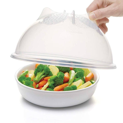 Prep Solutions PS-56C High Dome Microwave Food Cover 10.25 Inch Clear