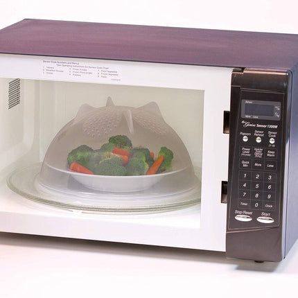 Prep Solutions PS-56C High Dome Microwave Food Cover 10.25 Inch Clear