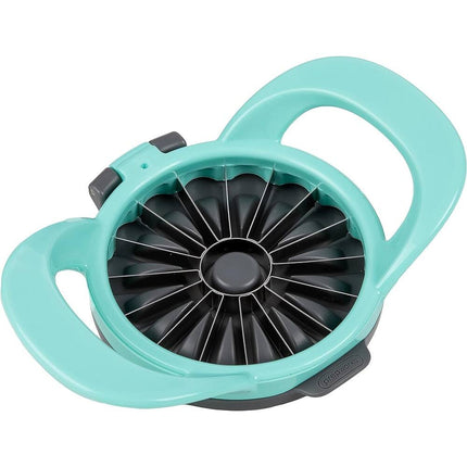 Prepworks Apple Slicer Corer 16 Slice Thin Cut Turquoise Kitchen Gadget