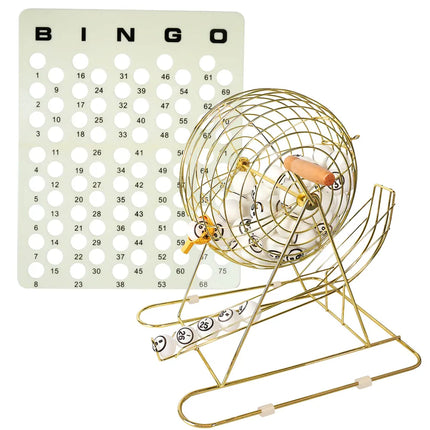 Professional X-Large Bingo Game Set with Cage and 1.5" Bingo Balls