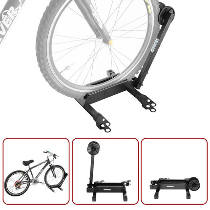 RAD Sportz Bike Floor Stand – Foldable Bicycle Rack for Mountain & Road Bikes