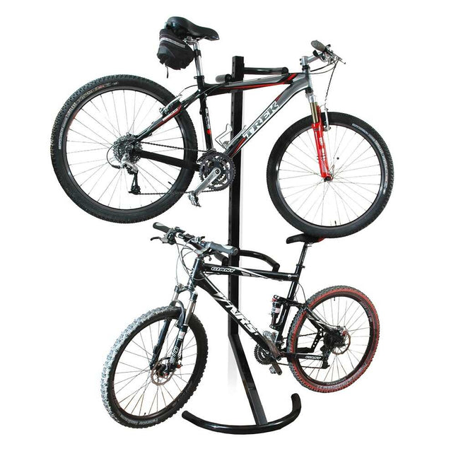 RAD Cycle Gravity Bike Stand Holds 2 Bicycles Compact Storage Rack Display