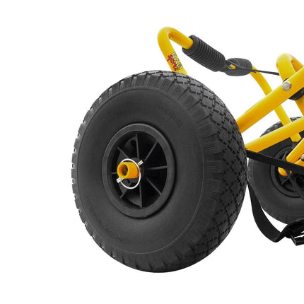 150lbs Canoe Dolly Airless Tires Foldable Aluminum Frame Rad Sportz Orange