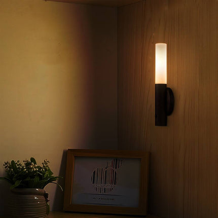 LED Motion Sensor Wall Sconce Rechargeable Magnetic Stick On Night Light