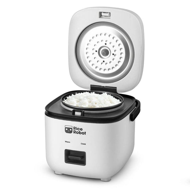 Rice Robot 4.5-Cup Rice Cooker – 1.2L Electric Mini Rice Maker