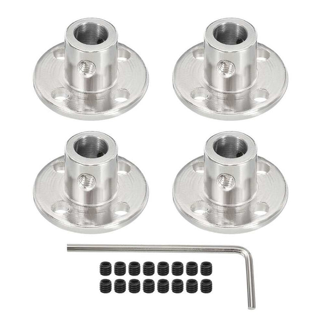 Rigid Flange Coupling, Motor Guide Shaft Coupler, Motor Connector for DIY Parts