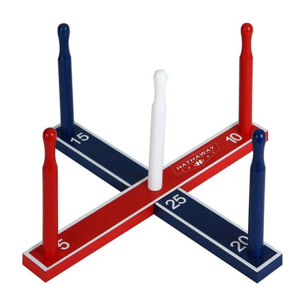 Ring Toss Game Set – 16.5"L x 16.5"W x 7.5"H Fun for All Ages