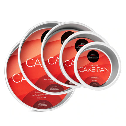 Aluminum Round Cake Pan Sets Nonstick Baking Pans for Layer Cakes Desserts