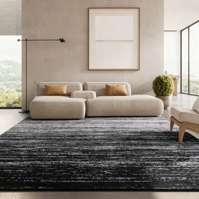 Adirondack Vera Area Rug – Modern Ombre Distressed Design