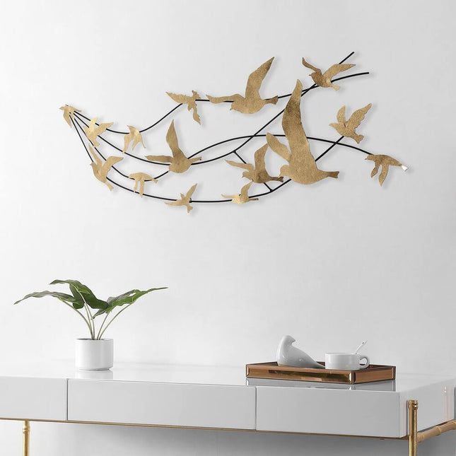 Amarali Wall Decor 31.8" W x 17.3" H Modern Decorative Wall Art Piece