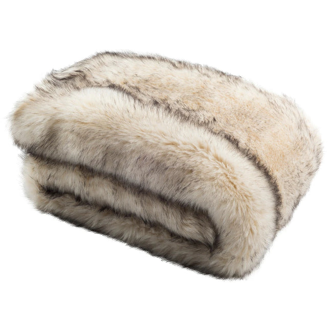 Coco Tips Taupe Throw Blanket 50 x 60 Inch Soft Cozy Home Sofa Blanket