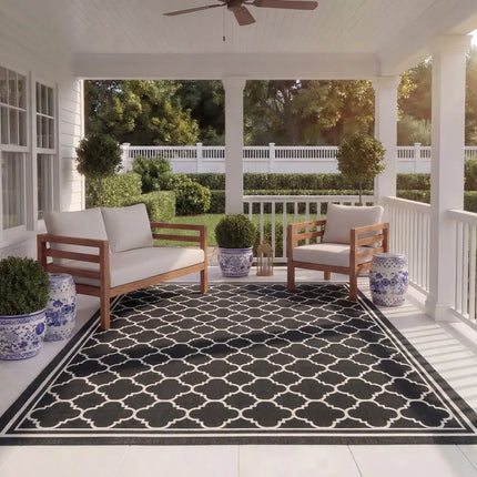Courtyard Kailani Outdoor Rug – Weatherproof, Perfect for Patio or Deck
