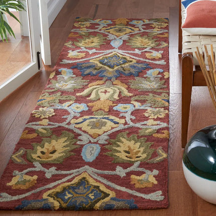 Fiorello Handmade Blossom Wool Rug – French Country Floral Design
