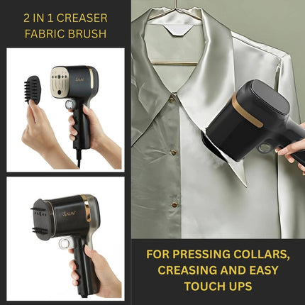 Compact HS-15 Quicksteam Garment Steamer for Travel and Home Use