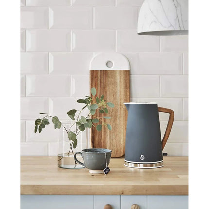 Salton 1.7L Electric Kettle Fast Boil Cordless Water Heater Jug