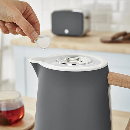Salton 1.7L Electric Kettle Fast Boil Cordless Water Heater Jug